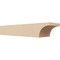 Ekena Millwork 6in. W x 4in. H x 24in. L Huntington Woodgrain TimberThane Rafter Tail, Primed Tan RFTUR06X04X24HUNRCPR - alternate 1